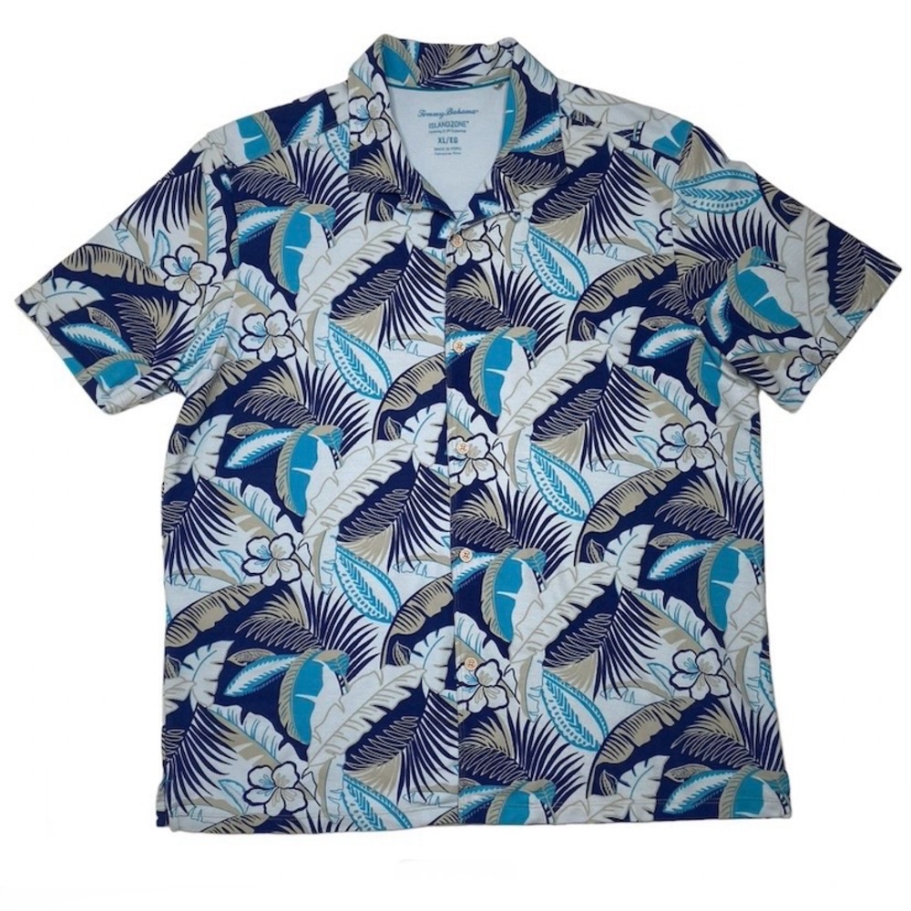 TOMMY BAHAMA IslandZone Button Short Sleeve Shirt